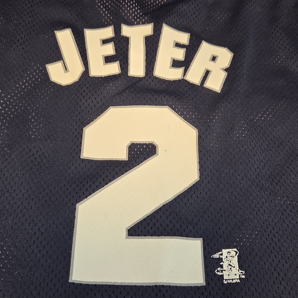 Vintage 1998 World Series Champions New York Yankees Derek Jeter XL 90s #2 MLB